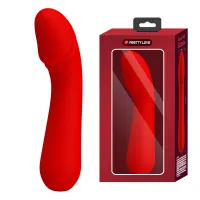 G pont vibrátor PRETTY LOVE Cetus Red - akkumulátoros,vízálló
