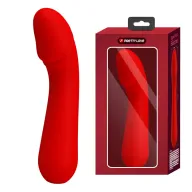 G pont vibrátor PRETTY LOVE Cetus Red - akkumulátoros,vízálló
