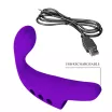 PRETTY LOVE ujjvibrátor Gorgon Fingering Vibrator Purple - lila színben, g-pontos, vízálló, akkumulátoros