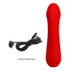 G pont vibrátor PRETTY LOVE Cetus Red - akkumulátoros,vízálló