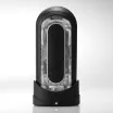 TENGA maszturbátor Flip Zero Gravity Electronic Vibration Black - fekete színben, vákuumos, vízálló, vibrátoros, akkumulátoros