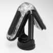 TENGA maszturbátor Flip Zero Gravity Electronic Vibration Black - fekete színben, vákuumos, vízálló, vibrátoros, akkumulátoros