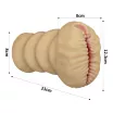 LOVETOY maszturbátor Alien's Pie Masturbator 2 - realisztikus, torz vagina formájú testnyílással, vibráció nélküli, vízálló