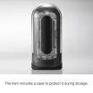 TENGA maszturbátor Flip Zero Gravity Electronic Vibration Black - fekete színben, vákuumos, vízálló, vibrátoros, akkumulátoros