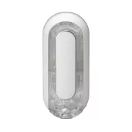 TENGA maszturbátor Flip Zero Gravity Electronic Vibration White - fehér színben, vákuumos, vízálló, vibrátoros, akkumulátoros