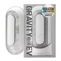 TENGA maszturbátor Flip Zero Gravity Electronic Vibration White - fehér színben, vákuumos, vízálló, vibrátoros, akkumulátoros