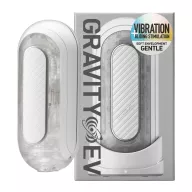 TENGA maszturbátor Flip Zero Gravity Electronic Vibration White - fehér színben, vákuumos, vízálló, vibrátoros, akkumulátoros