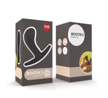 FUN FACTORY fenékdugó Bootie S Black - fekete színben, vízálló, S-méretben, szilikon (7.6 cm)