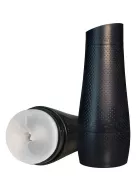 FLESHLIGHT maszturbátor Flight Pilot  - ánusz formájú, áttetsző betéttel, vízálló, vibráció nélküli