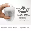 TENGA maszturbátor Flip Zero Gravity Electronic Vibration White - fehér színben, vákuumos, vízálló, vibrátoros, akkumulátoros
