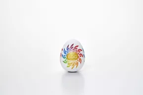 TENGA maszturbációs tojás Egg Shiny II Pride Edition - vízálló, egyszer használatos