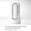 TENGA maszturbátor Flip Zero Gravity Electronic Vibration White - fehér színben, vákuumos, vízálló, vibrátoros, akkumulátoros