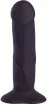 FUN FACTORY 7 " nonfiguratív dildó The Boss Black - fekete színben, vízálló, letapasztható, 18 cm