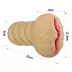 LOVETOY maszturbátor Alien's Pie Masturbator 1 - realisztikus, torz vagina formájú testnyílással, vibráció nélküli, vízálló