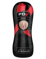 Műpunci maszturbátor Pipedream PDX Elite Vibrating Pussy Stroker - elemes,vízálló