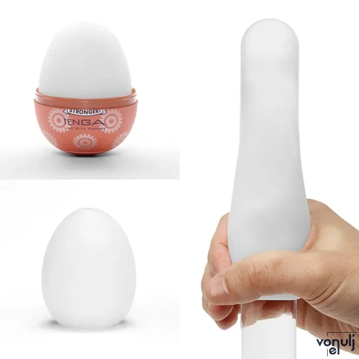TENGA maszturbációs tojás Egg Gear - vízálló, egyszer használatos