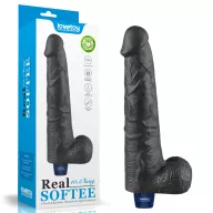 Élethű vibrátor Lovetoy 10,5" Real Softee - akkumulátoros,vízálló