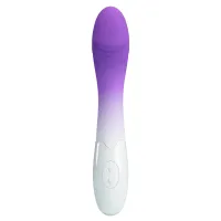 G pont vibrátor Pretty Love Elemental Purple/White - elemes,vízálló
