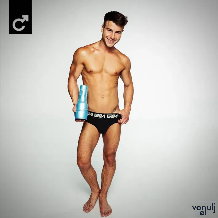 FLESHLIGHT maszturbátor Fleshjack Boys Allen King Majestic - realisztikus, ánusz formájú, testszínű, vízálló, vibráció nélküli