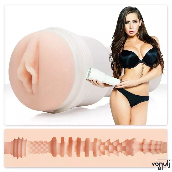 FLESHLIGHT maszturbátor Madison Ivy Beyond - realisztikus, vagina formájú, testszínű, vízálló, vibráció nélküli