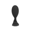 CHISA NOVELTIES fenékdugó Anal Play Plug M - fekete színben, M méretben, vízálló, szilikon, 9 cm