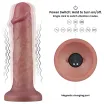 Élethű vibrátor Lovetoy 8'' Vibrating Dual Density Power Cock - akkumulátoros,vízálló, 20 cm