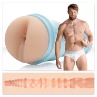 FLESHLIGHT maszturbátor Fleshjack Boys Colby Keller Lumberjack - realisztikus, ánusz formájú, testszínű, vízálló, vibráció nélküli
