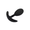 CHISA NOVELTIES fenékdugó Anal Play Plug S - fekete színben, S méretben, vízálló, szilikon, 7 cm