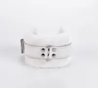 BDSM szex bilincs Devil Sitcks white - csuklóra