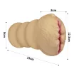 LOVETOY maszturbátor Alien's Pie Masturbator 3 - realisztikus, torz vagina formájú testnyílással, vibráció nélküli, vízálló